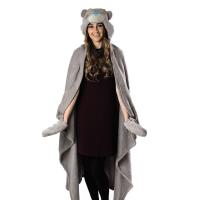 Me to You Bear Hooded Fleece Blanket Extra Image 2 Preview